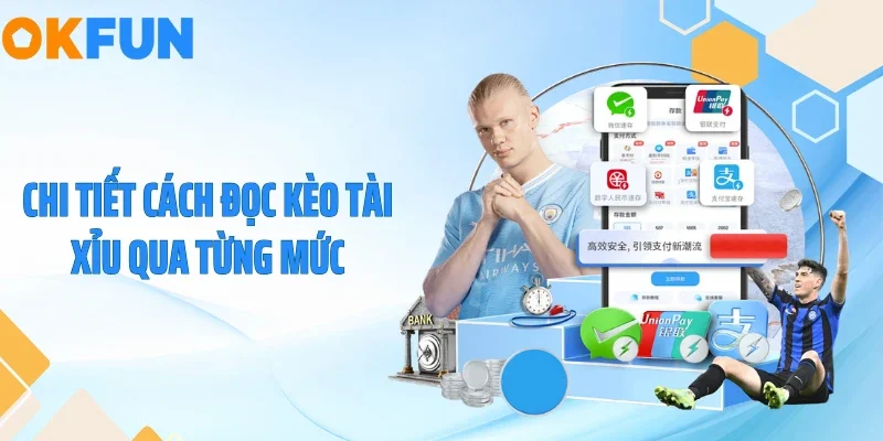 Chi tiết cách đọc kèo tài xỉu qua từng mức